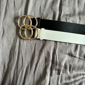 Black and white belts